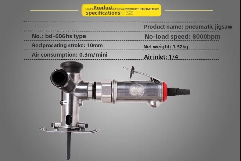 Pneumatic Curve Saw Pneumatic Saw Woodworking Curve Arc Circular Cutting Shuttle Saw BD-606HS