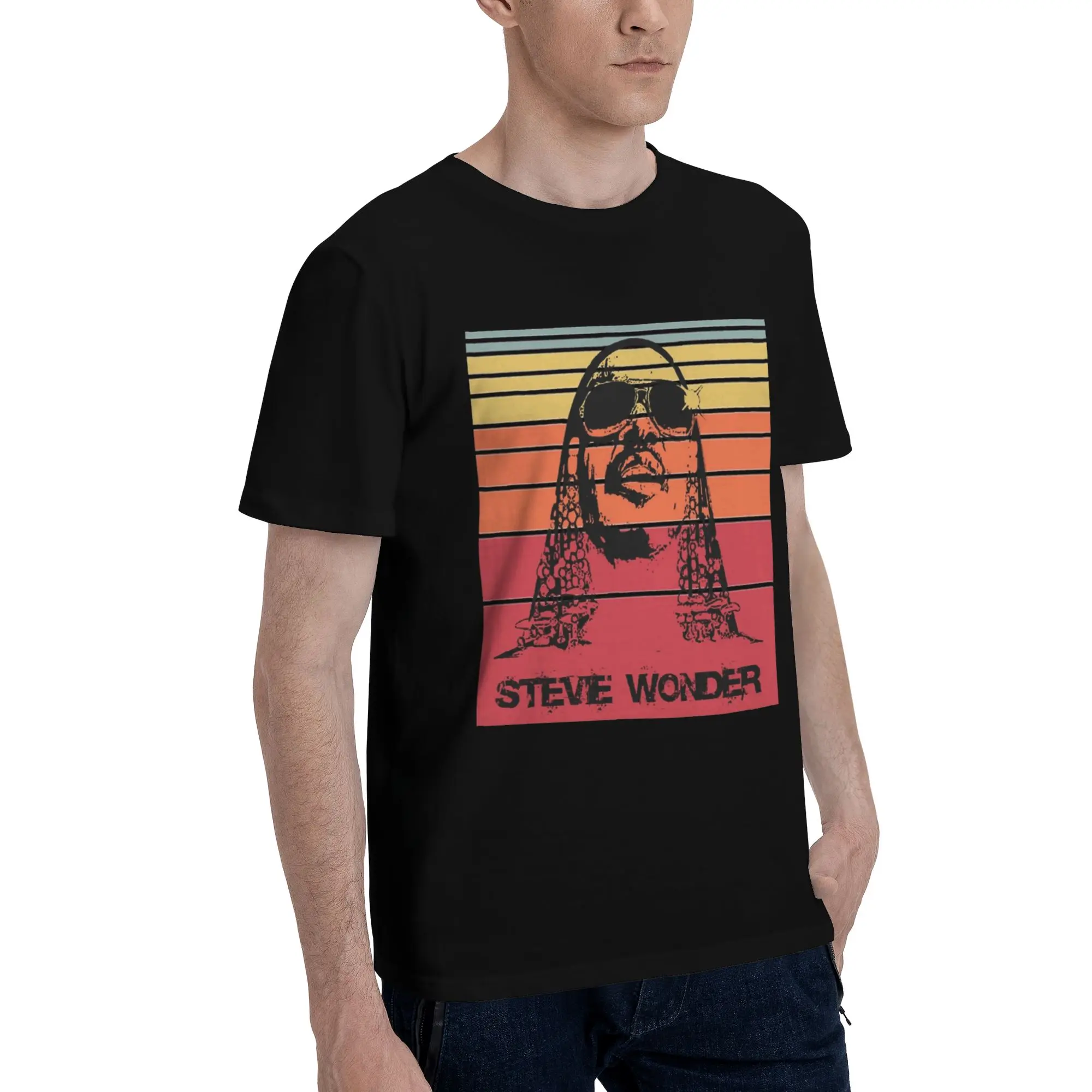 1 Piece Sunglass Novelty 100% Cotton T-Shirt Songs In The Key Of Life Tops Tees For Men