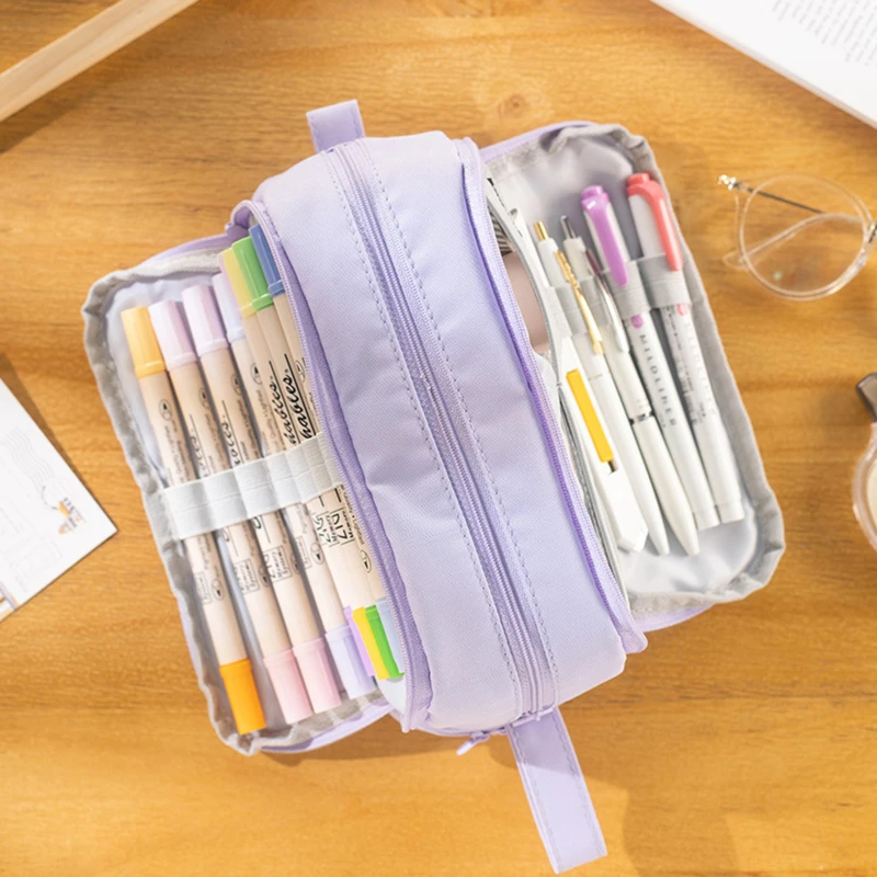 Crochet Hooks Storage Bag Sewing Needle Thread Ruler Pencil Storage Case Knitting Needles Case Bags Multifunctional Storage Bag