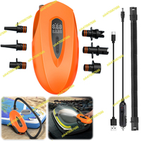 20PSI SUP Boat Inflatable Pump Digital Display Stand Up Paddle Board Pump Portable Air Compressor for Air Boat Kayak Mattress
