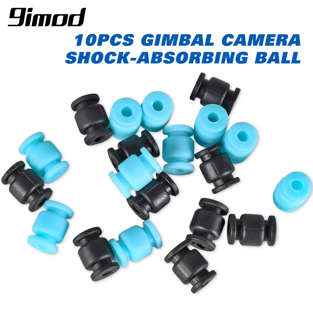 10pcs PTZ Camera Gimbals AV Ball Damping Silicone Shock Absorber Ball RC Anti Vibration Shock Absorption for FPV Camera Mount