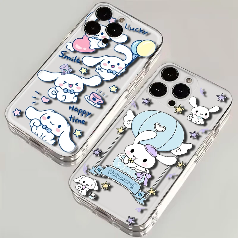 Cinnamoroll Soft Case for Moto G4 Plus G41 G5 Plus G50 G51 G5S G6 Play G60 G7 Power G71 G5 G9