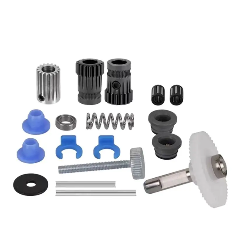 【TODAY-BUY】For BMG 3D Printer Parts Extruder Gear Kit Nitrided Nano-Coated Hardened Steel Gear Parts