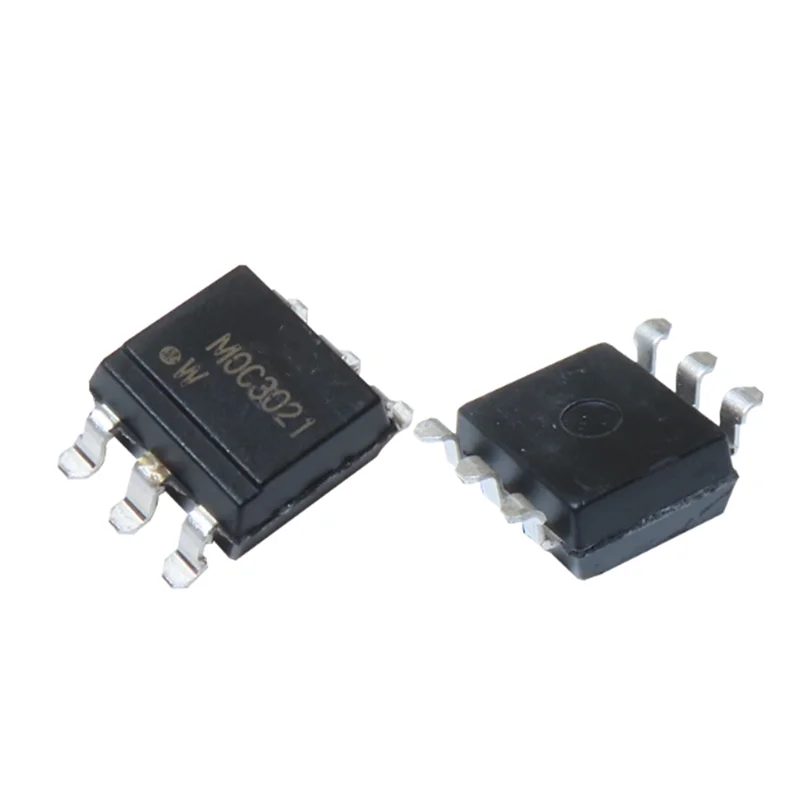 10PCS MOC3021S SOP-6 EL3021S MOC3021 MOC3021S-TA1 SOP Photoelectric Coupler