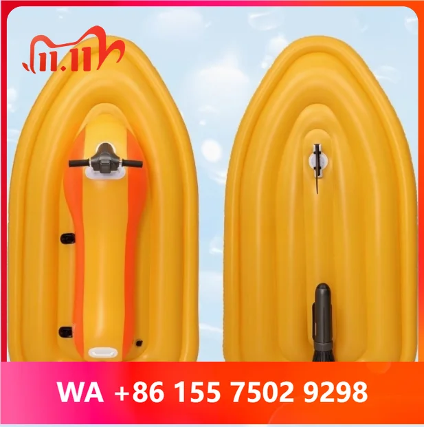 Fishing Paddle Board Infla Stand up Sup Teak Infla Skiff With Transom Moun Brackets