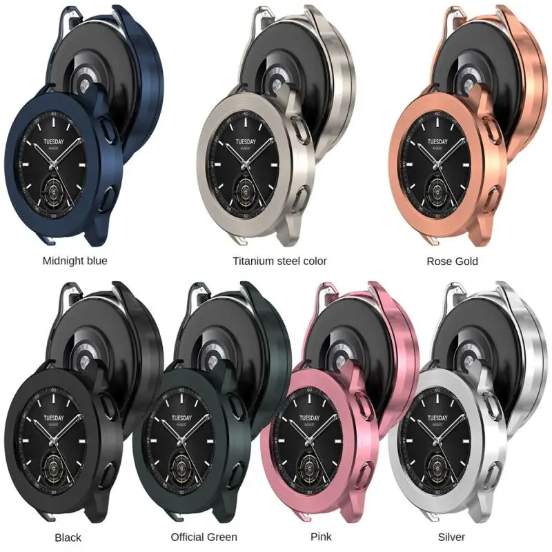 Integrated Shell And Membrane Watch Case Cozy Enhanced Functionality Stylish Design Customizable Appearance Protective Circle