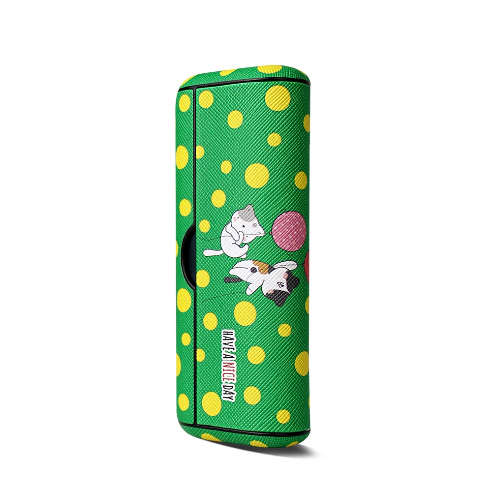 Chanchan Cat Print Case+ Holder for IQOS ILUMA Prime Magnetic Protective Cover for ICOS ILUMA Prime Accessories