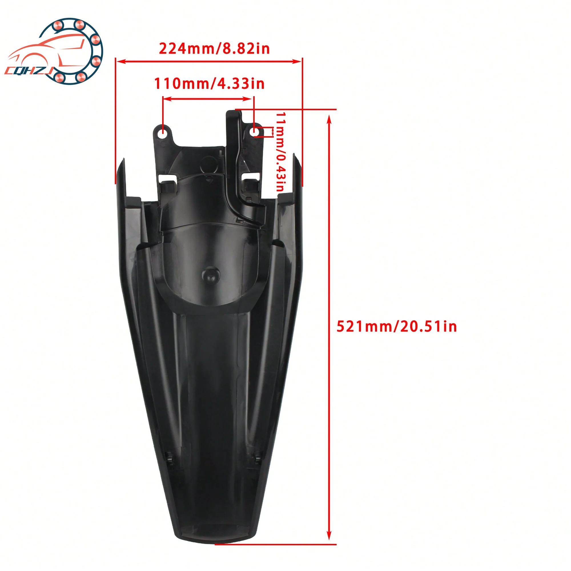 Motorcycle Rear Fender Mudguard Protector For Husqvarna TE 125 150 250 300 FE 250 350 450 501 2024 Enduro Motocross Accessories view 2