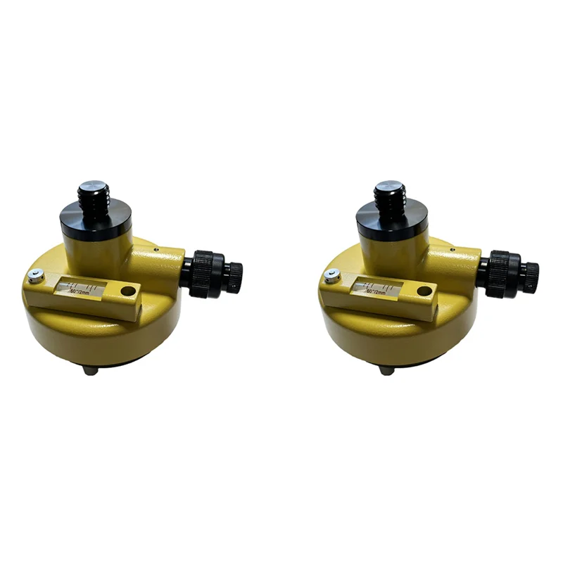 

YLS-2X Three-Jaw Tribrach Adapter With Optical Plummet 5/8X11 Thread Mount Adaptor For All Total Station Prism GPS Surveying