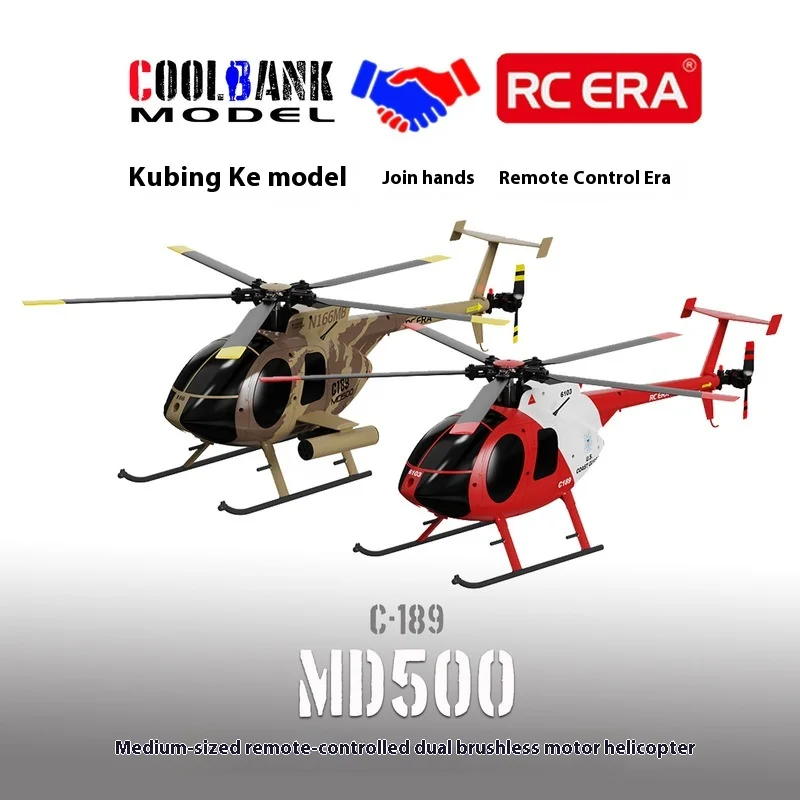 เฮลิคอปเตอร์บังคับวิทยุ Kubing Ke/รุ่น Remote Control Era C189 Simulation MD500 แบบ Fixed High Optical Flow ของเล่นทหาร มีสินค้าในสต็อก