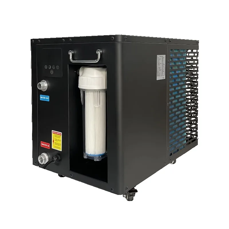 

Портативный охладитель для купелей с холодной водой, с водяным насосом 1 л.с., УФ-лампой и соединительным кабелем