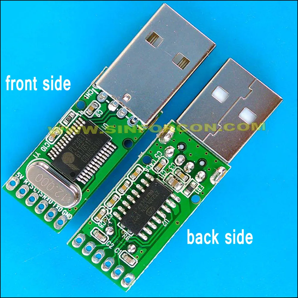 Prolific PL2303 USB Serial Adapter USB RS232 Interface Serial Adapter Converter Board with TXD RXD CTS RTS GND VCC 5V