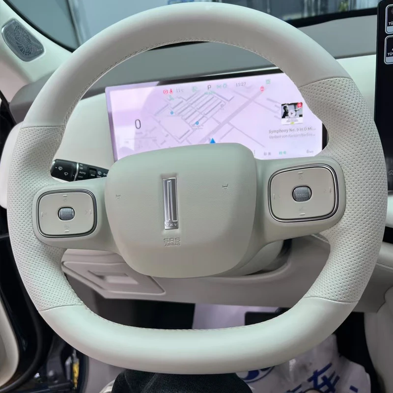 

Чехол на руль, сделай сам, сшитый вручную, для WEY Blue Mountain Max/Uitra/new 2025, аксессуары для салона автомобиля, чехол на ручку