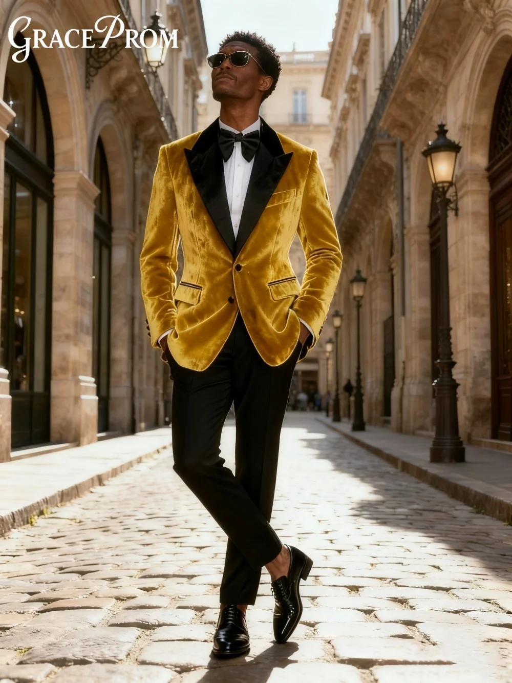 

Luxury Velvet Men's Suit Set For Groom Graduation Business 2026 2PCS Classic New Year Suit Customized Trajes Para Hombre