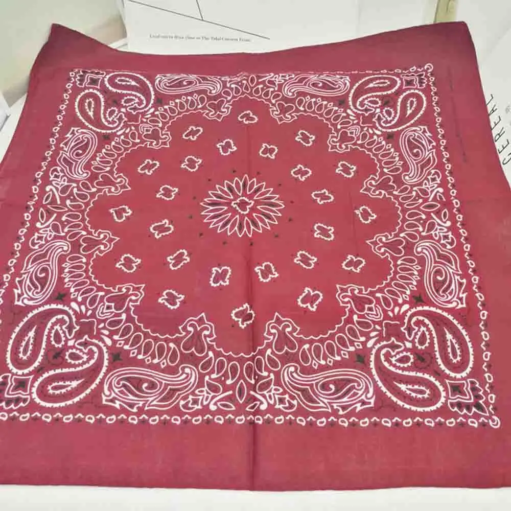 

Женский хлопок для граффитины B-Boyin, спортивный хип-хоп шейный браслет на запястье, носовой платок с пейсли, шарфы, бандана, квадратный шарф