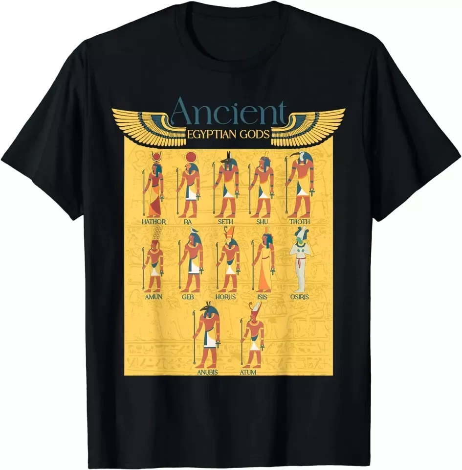 Ancient Egypt Egyptian Mythologys Design Best Quality Tee  Gift Idea Size S-5XL.