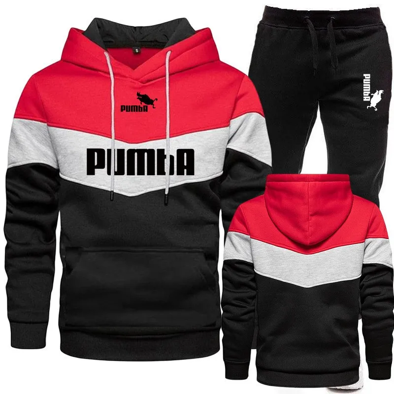 Men's sports pants, men's sports suit, women's sports top, men's clothing, women's pants set, 2-piece hoodie set