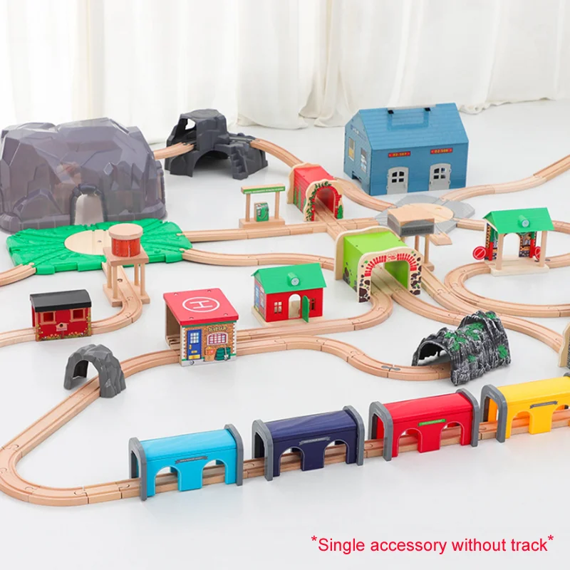 Wooden Train Track …