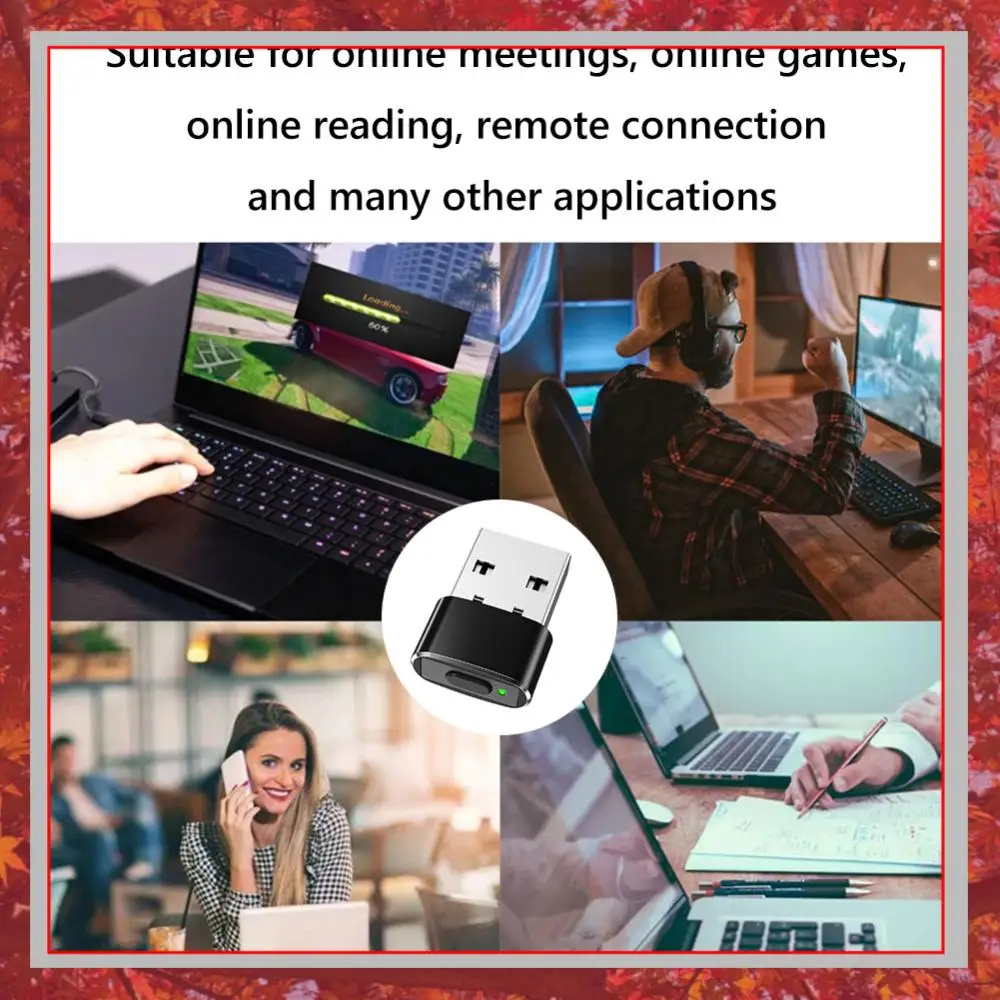 Mouse Jiggler Undetectable Automatic Mover USB Port Undetectable Automatic Shaker Keeps Computer Awake Simulate For PC Laptop