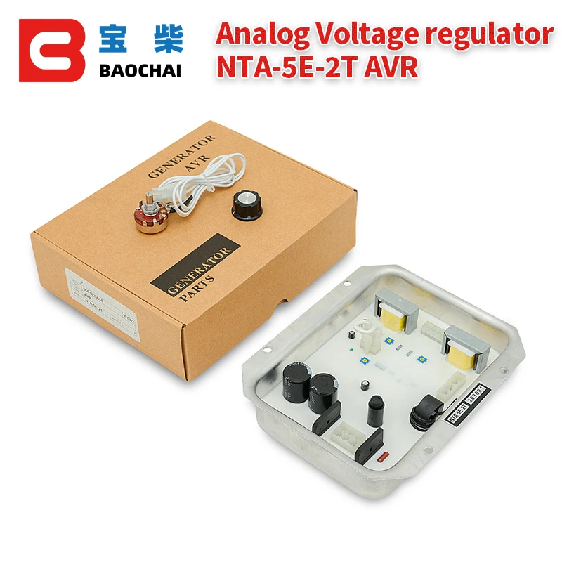 

Genset Generator AVR Spare parts Automatic Voltage Regulator AVR NTA-5E-2T for Denyo Generator