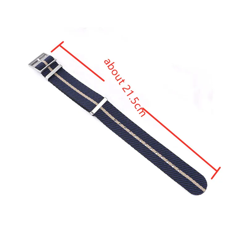 18mm 20mm 22mm 24mm Nylon Canvas watch strap Universal bracelet for Omega Seamaster 007 Wristband for Rolex Samsung