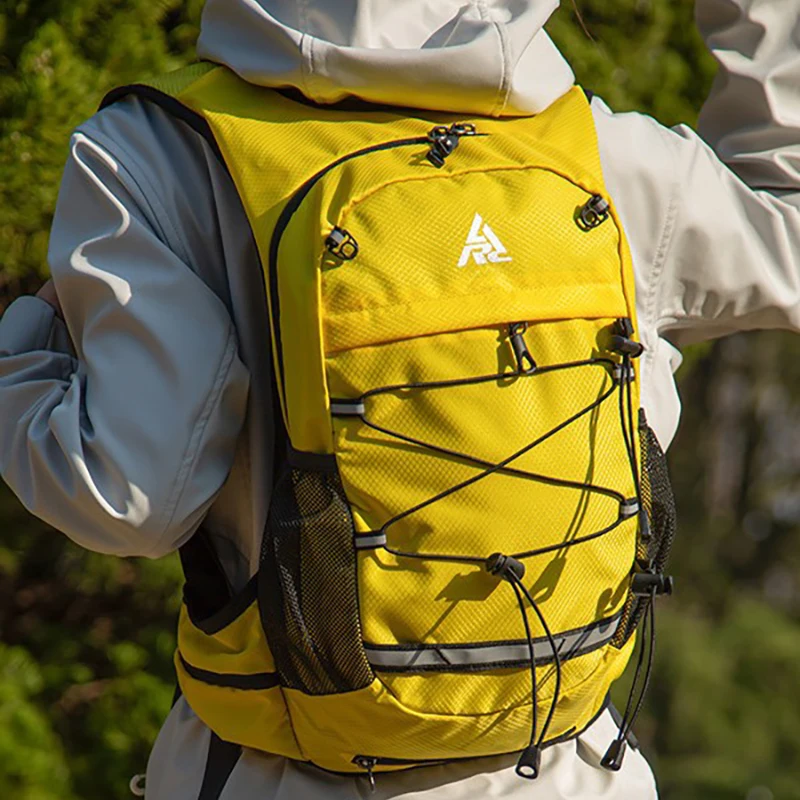 

Водонепроницаемый рюкзак для велоспорта на открытом воздухе, 15 л, многофункциональный рюкзак для походов, легкий спортивный рюкзак-жилет со светоотражающей полосой