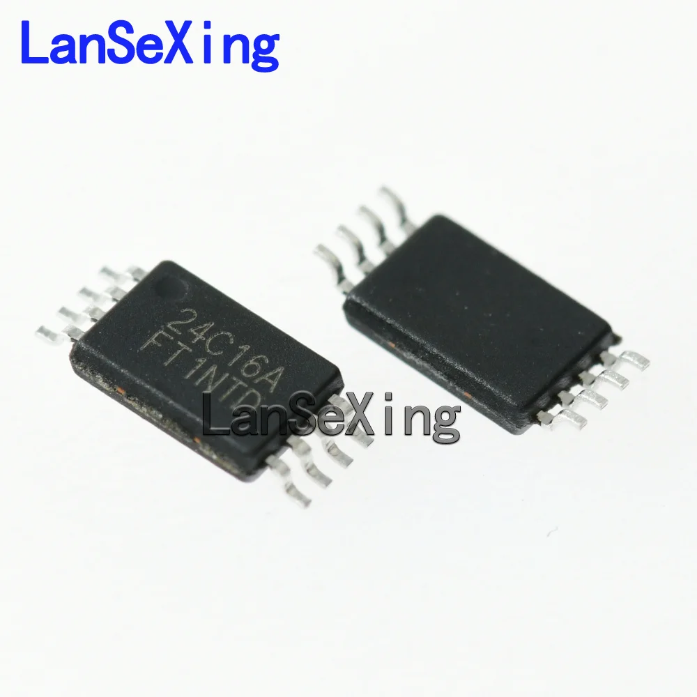 FT24C16A-ETR-B SMT 24C16 MSOP-8 replaces AT24C16C-XHM-T memory