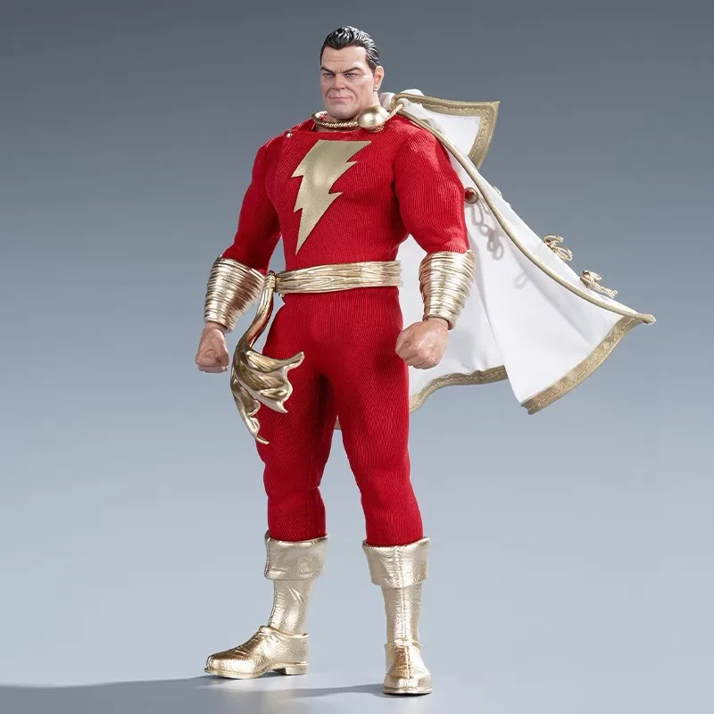 Action Comics Figure Billy Batson Anime Figure Stand Figurine Model Statue Dolls Collection Decoration Toys Birthday Kids Gifts