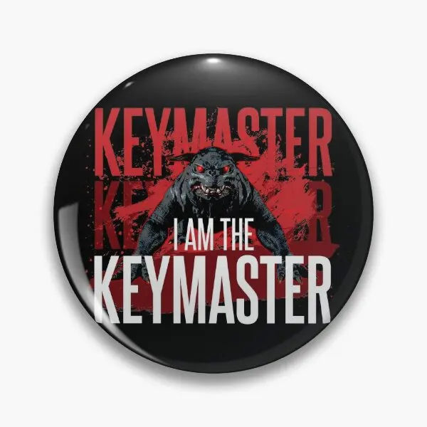 I Am The Keymaster  Soft Button Pin Metal Gift Women Fashion Cute Lapel Pin Badge Creative Cartoon Clothes Decor Collar Jewelry