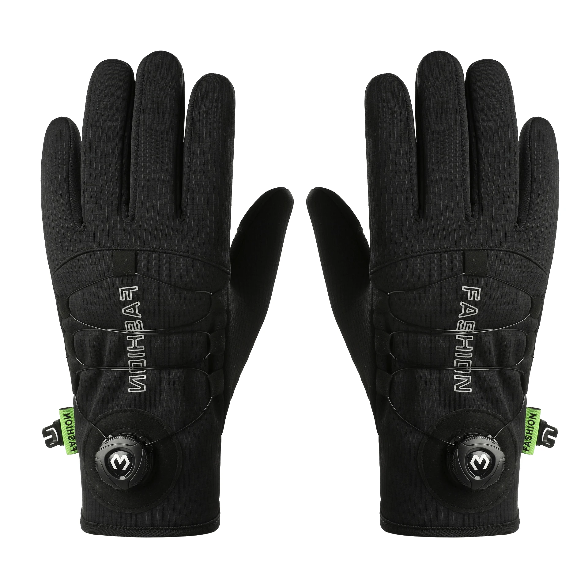 OFFBONDAG Winter-Wärmehandschuhe für Männer und Frauen, Verlängert, Verdickt, Winddicht, Wasserdicht, Sport-Touchscreen-Handschuhe für MTB, Skifahren, Radfahren