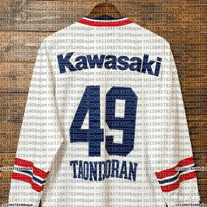 

Футболка Kawasaki Motorcycle Racing Team с длинными рукавами, новинка 2026, весенне-осенняя футболка унисекс, спортивный топ для мужчин, женщин и детей