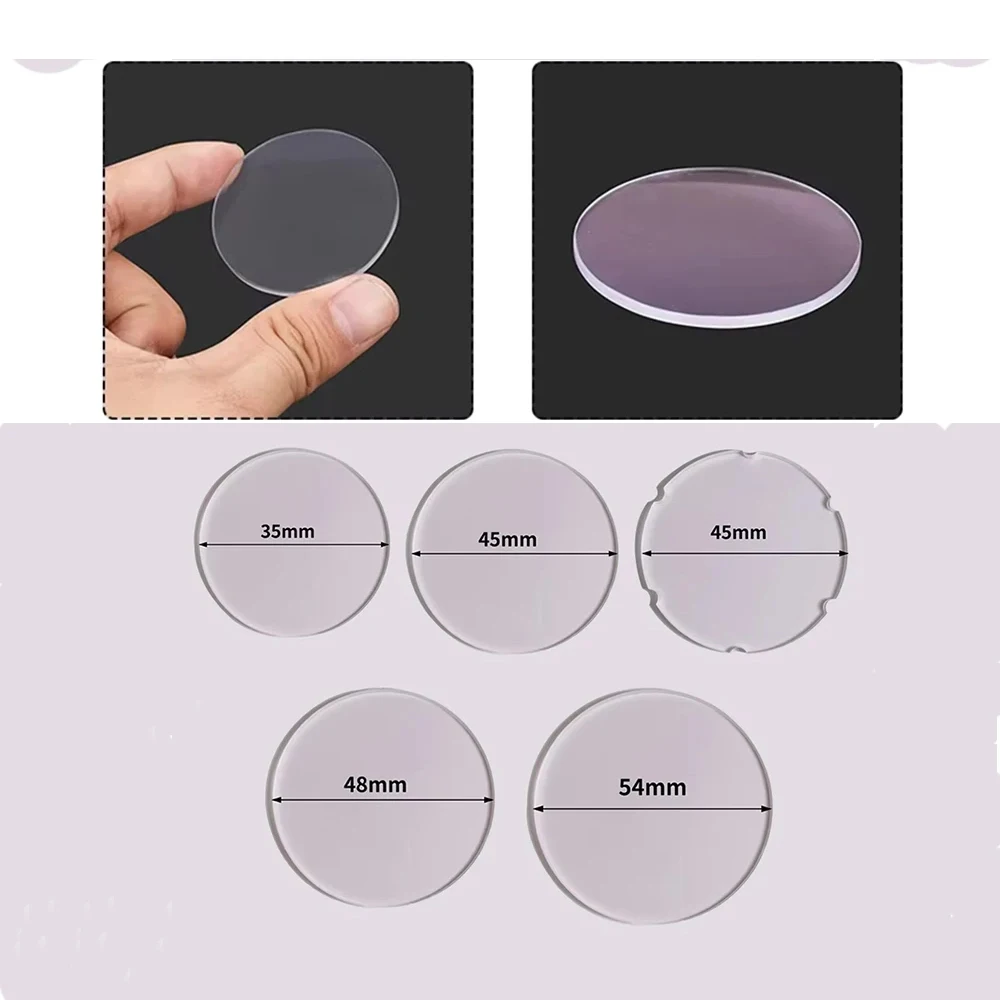 Compound Bow Sight Lens Scope Magnify High Quality Resin Glass Diameter 35/45/48/54mm 4/6/8X Aiming Accessories