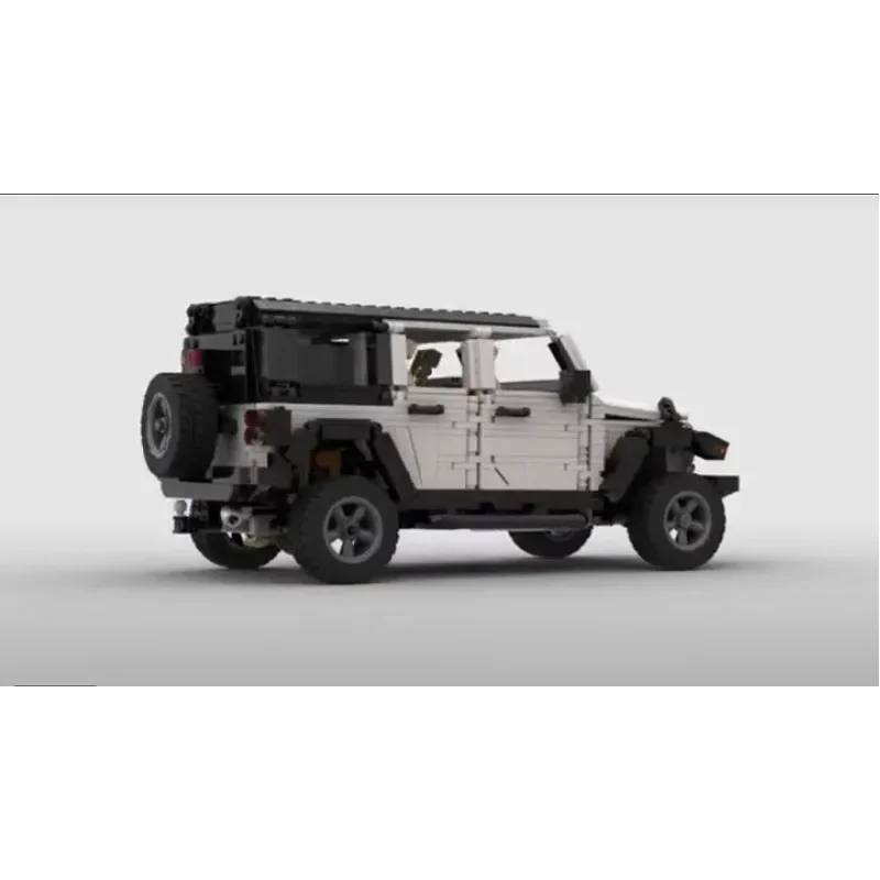 

MOC-58306 Электрический радиоуправляемый грузовик 4x2, модель строительного блока 1333, детали MOC, креативный строительный блок на день рождения для мальчика, игрушка в подарок