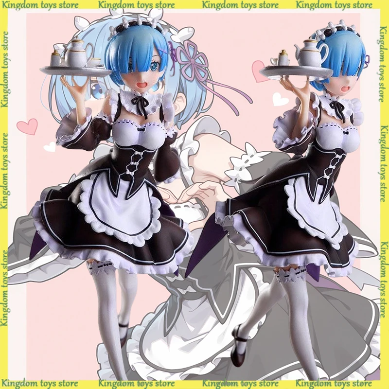 

Re:Life in A Different World From Zero Фигурки аниме 22C MRem Фигурка Горничной Наряд Статуя из ПВХ Коллекция Модель Игрушки Подарок В наличии