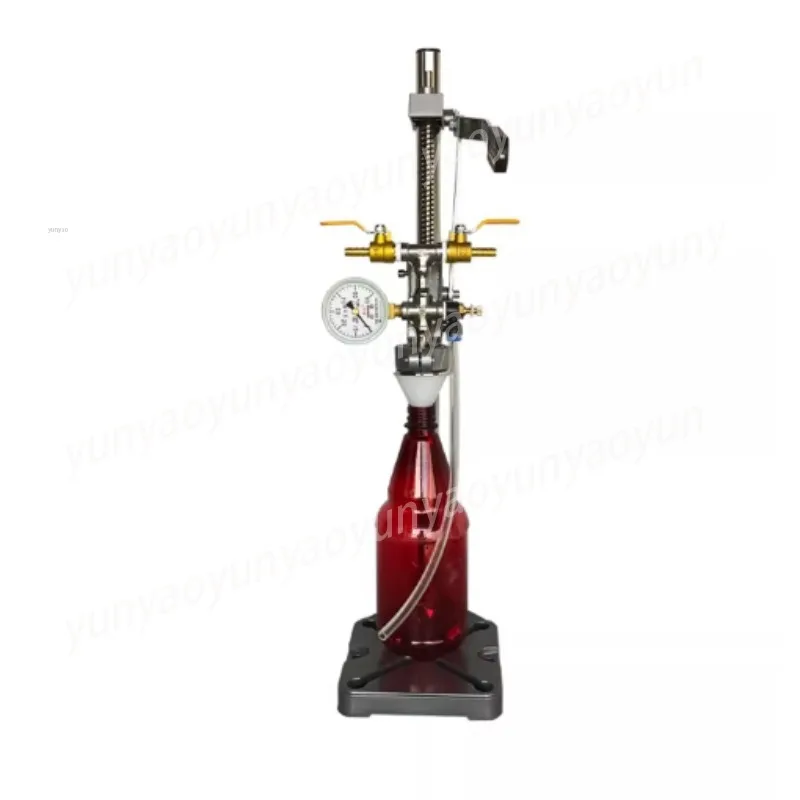 Manual Isobaric Defoaming Filler Original Pulp Self-brewed Beer Glass Bottle Liquid Bottling Equipment
