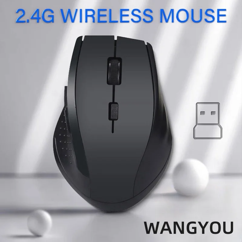 Wireless Mouse 2.4G USB Silent Mouse Adjustable DPI Suitable for Android Windows Tablet Laptop Desktop Computer Universal