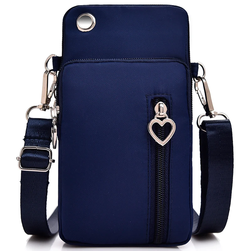 Woman Messenger Bag Mini Shoulder Bag Diagonal Multi-Function Mobile Phone Bag Outdoor Earphone Pouch Sports Bag Crossbody Bags