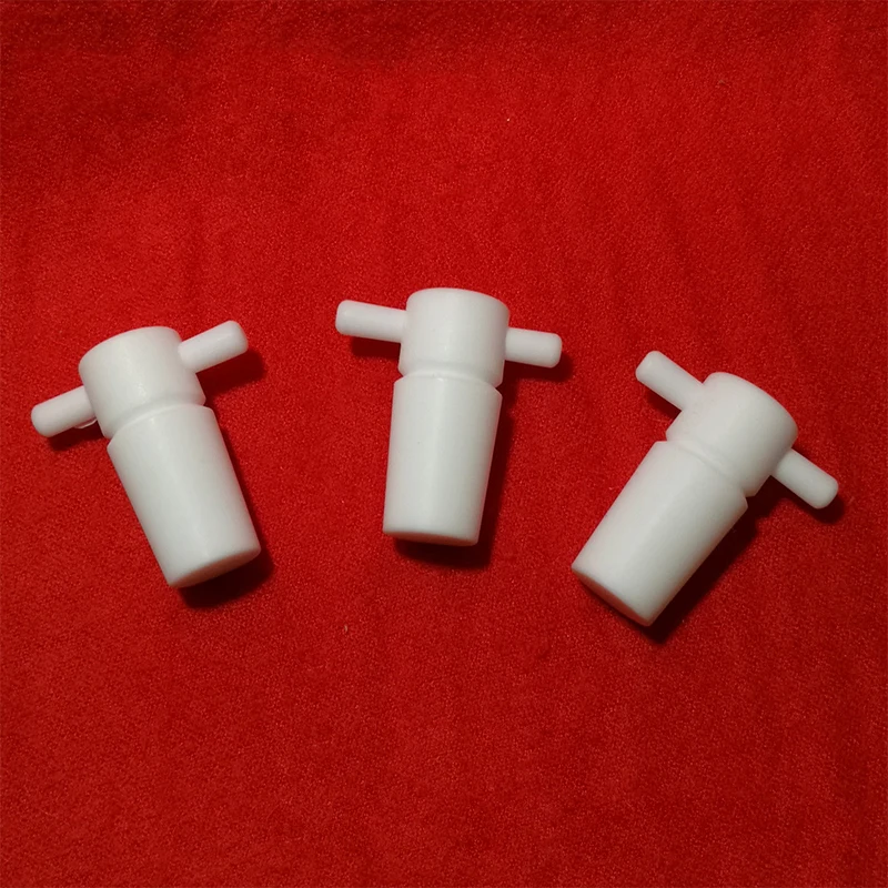 3pcs 5pcs Lab 14/16/19/24/29/34# sealing plug PTFE solid stopper with handle for school experiment