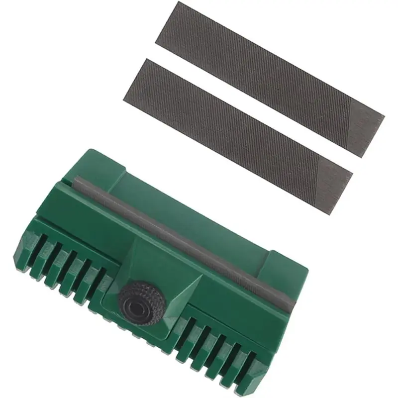 

Happy New- High Accuracy Chainsaw Chain Track Guide Bar, Chainsaw Bar Tool, Chainsaw Bar Rail Dresser, Chainsaw Bar Dressing Too
