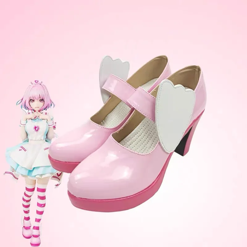 THE IDOLM @ STER Yumemi Riamu Cosplay scarpe stivali gioco Anime Carnival Halloween