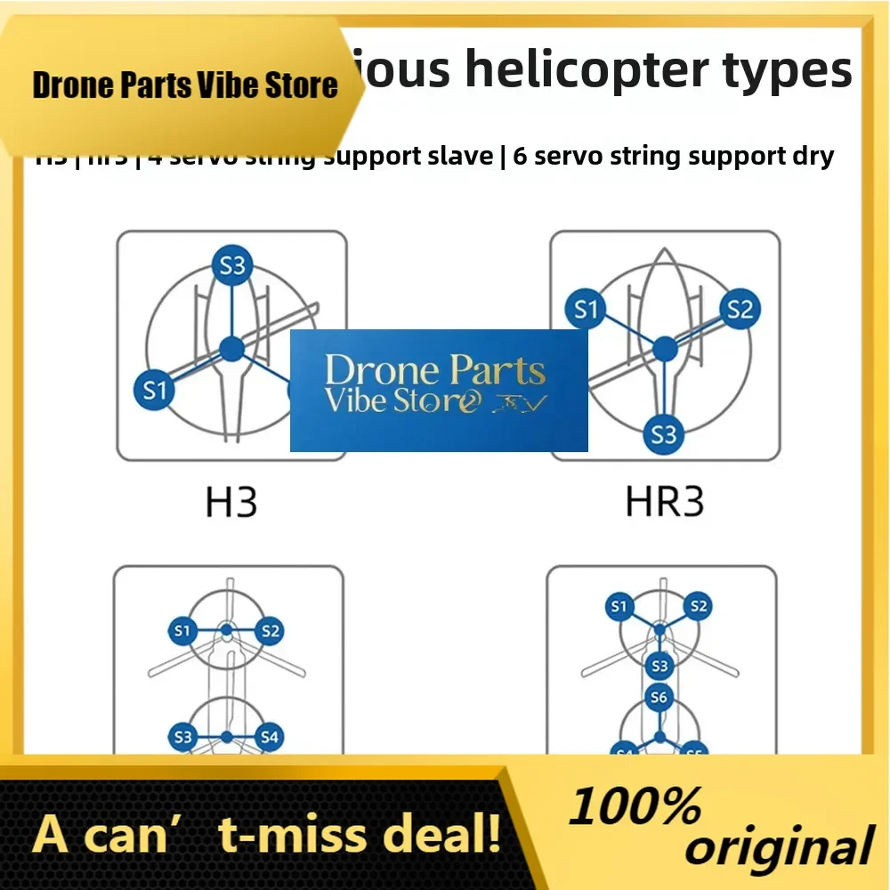 

Drone PartsFlying Wing H2 Flight Control 3D Helicopter Gyro GPS Self-stabilization