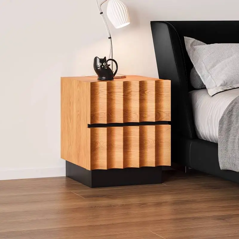 Mesitas De noche rústicas De diseño, armarios europeos De madera para oficina, mesitas De noche para dormitorio, cajón, Mesa De Cabeceira, muebles para el hogar