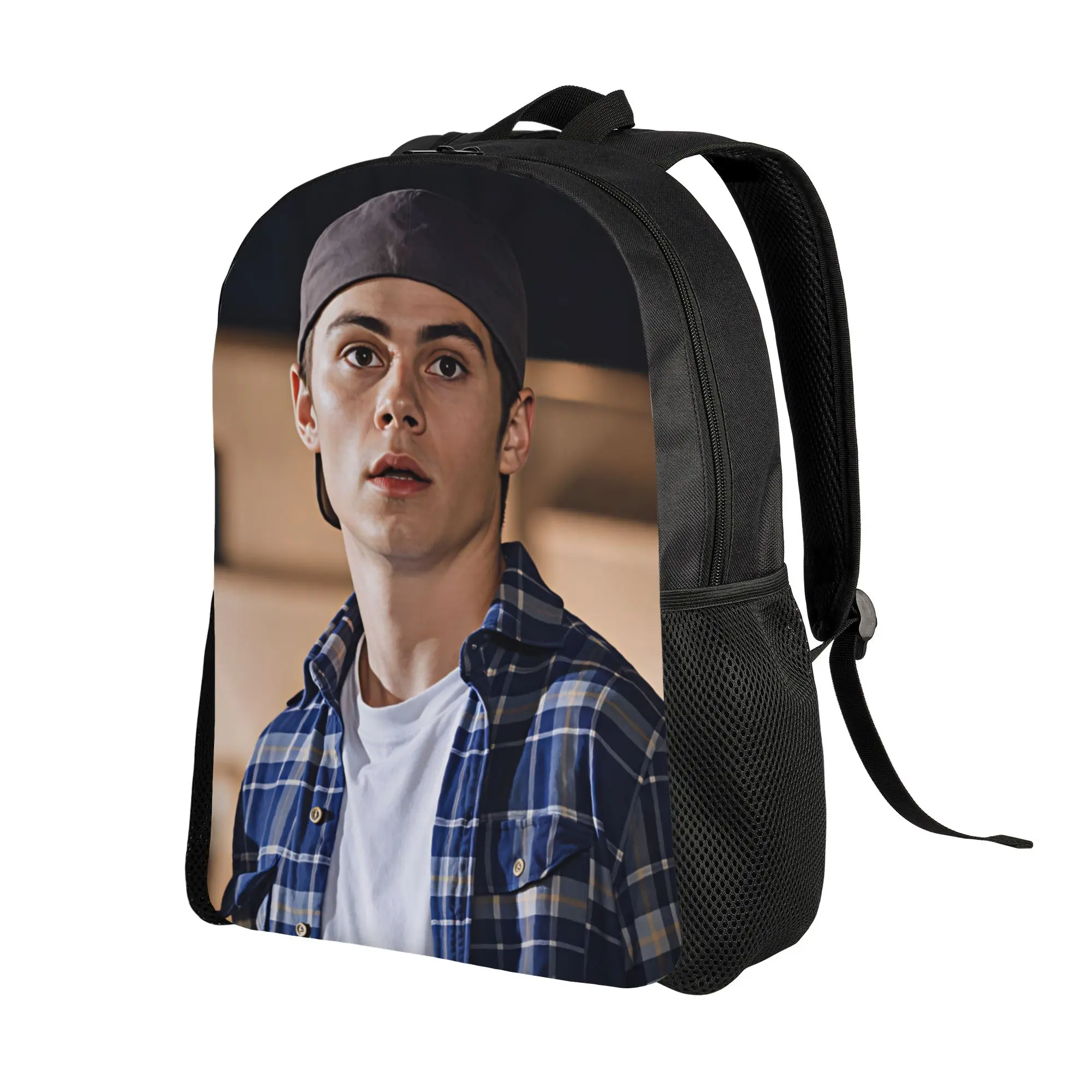 Dylan O’Brien  Backpack Male  Large Backpacks Polyester Funny High School Bags Sport High Quality Rucksack