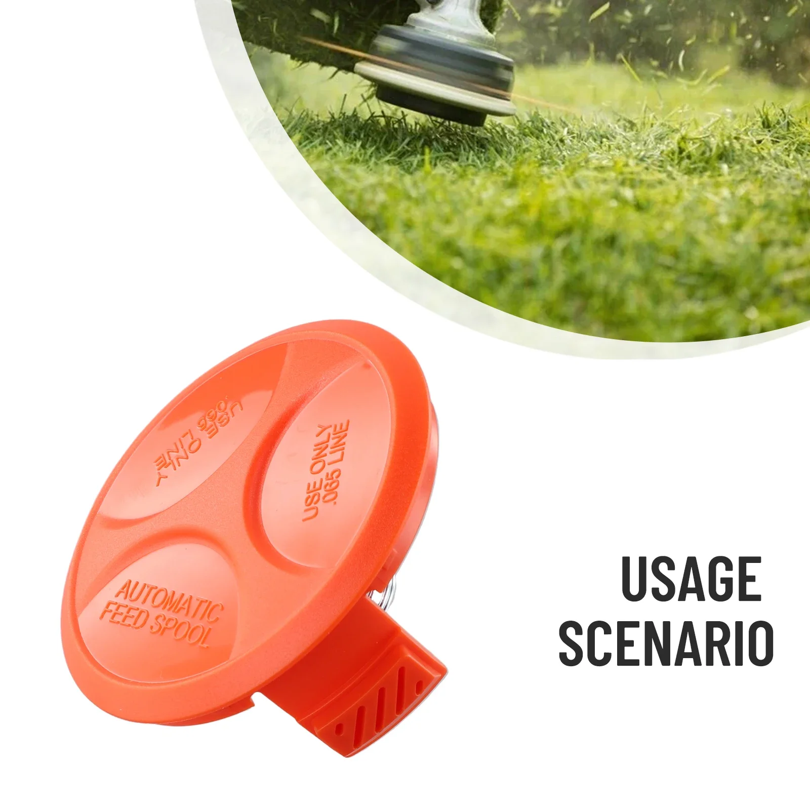1pc Spool Cap For Black & Decker Strimmer Trimmer Spool Cap STC1820PC STC1840 ST5530 STC1815 Garden Power Tools Accessories