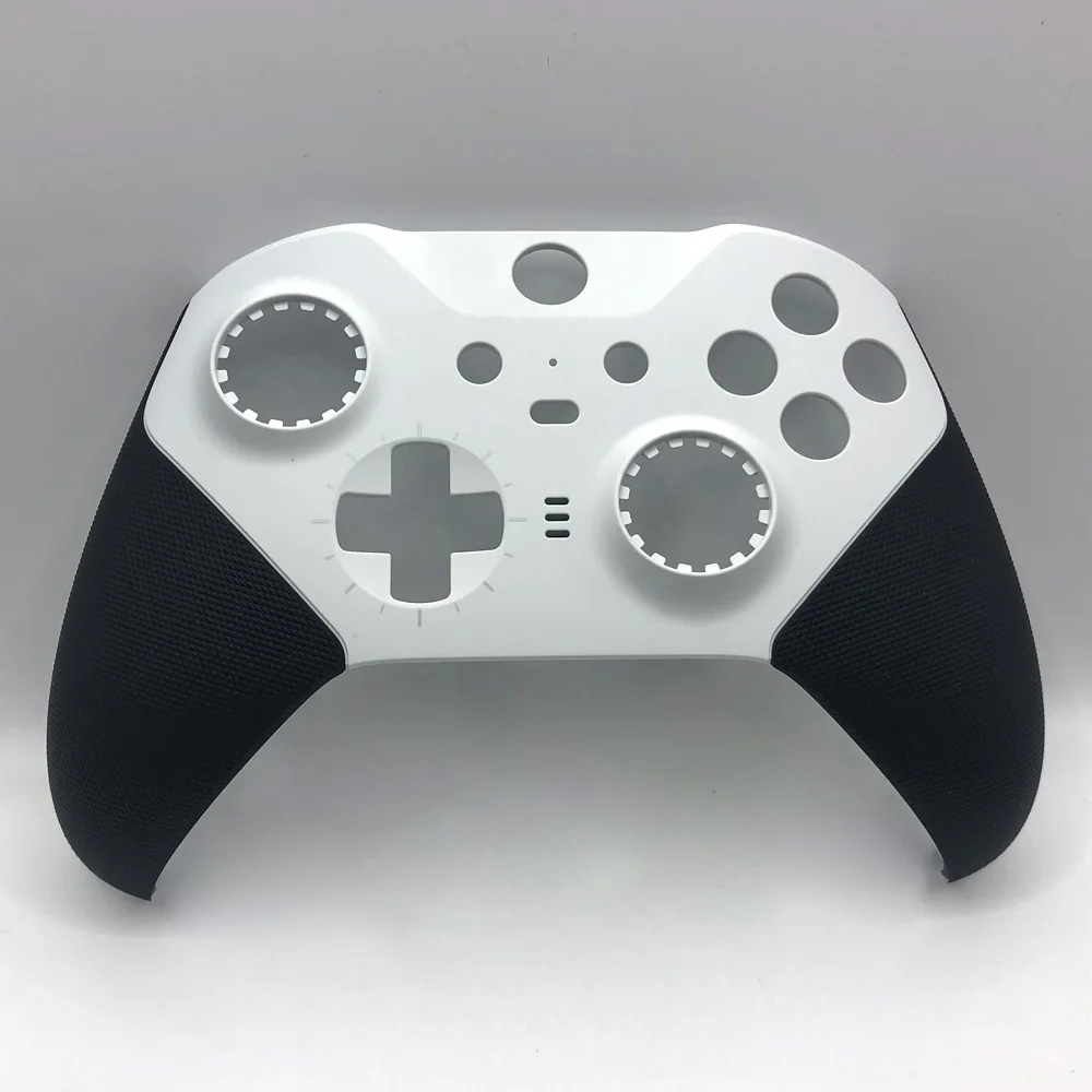 Carcasa blanca de repuesto para mando de Xbox One Elite Series 2, carcasa frontal y trasera, cubierta superior, carcasa inferior, reparación