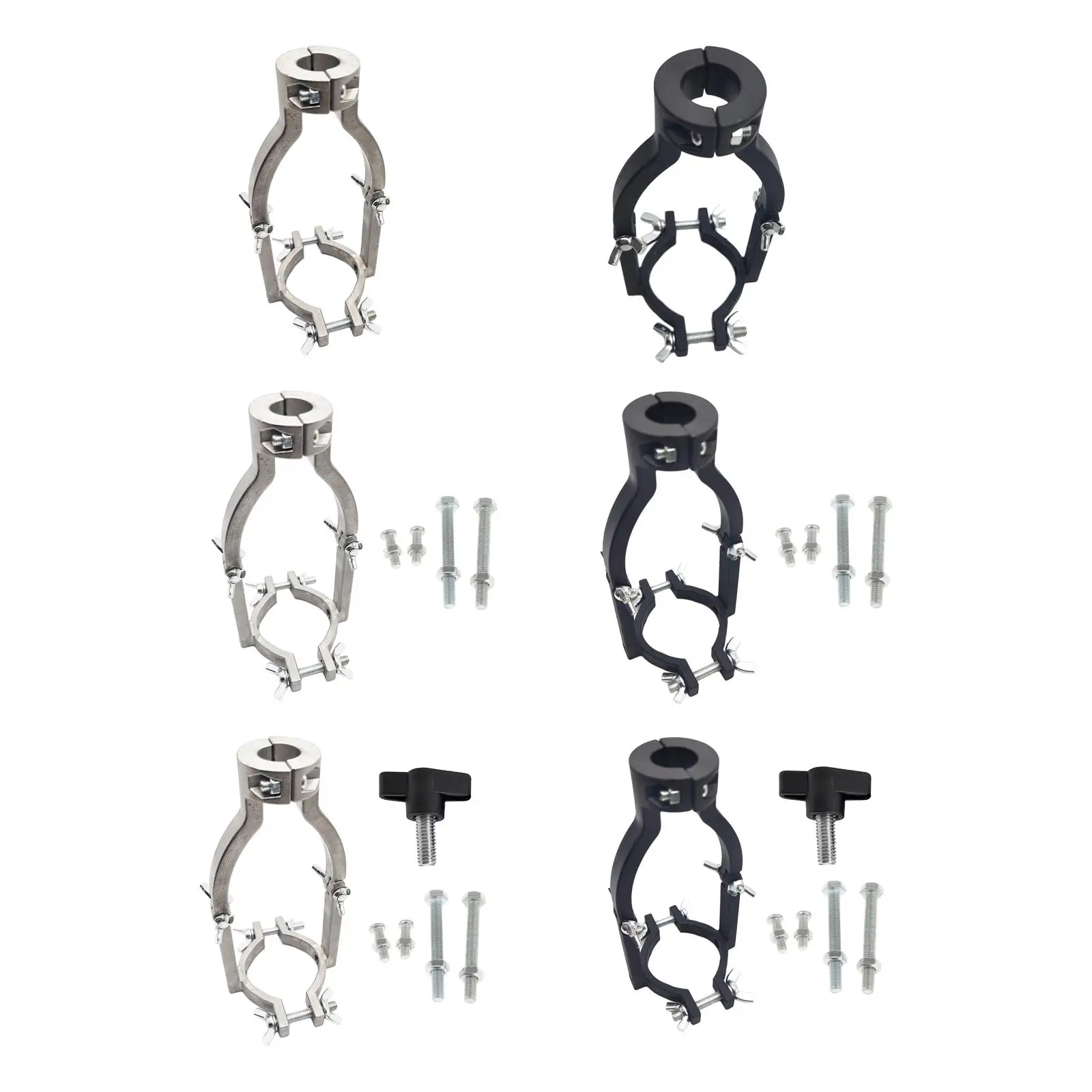 Square Hole Drill Fixed Bracket, Professional Stainless Steel for Drill