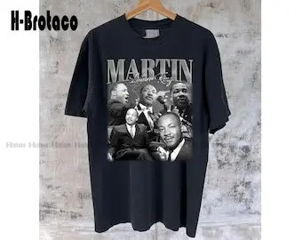 Camiseta de la película de Martin Potter King, camisa Vintage, camisetas de moda