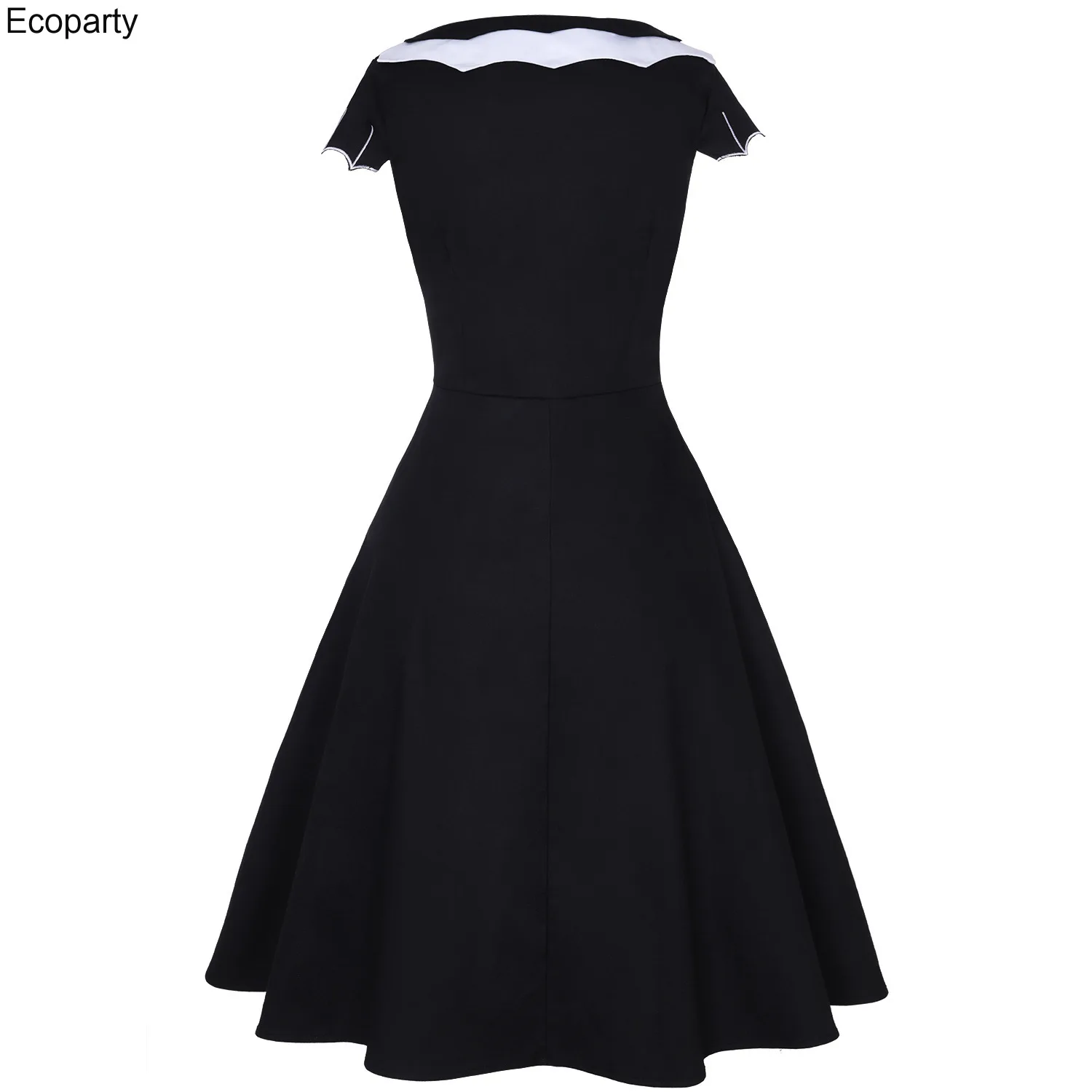 Vampire Costume Robe Pin Up Dress Retro Vintage 50s 60s Rockabilly Dress Party Dress Large Size for Female