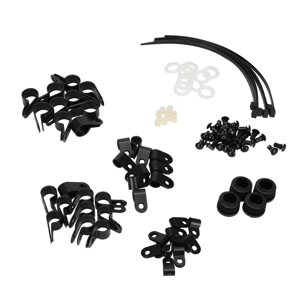 Repair Kit for Surron Light Bee X/S, Cable Clamp, Number Plate Ties, Suspension Gasket, Handlebar Plug