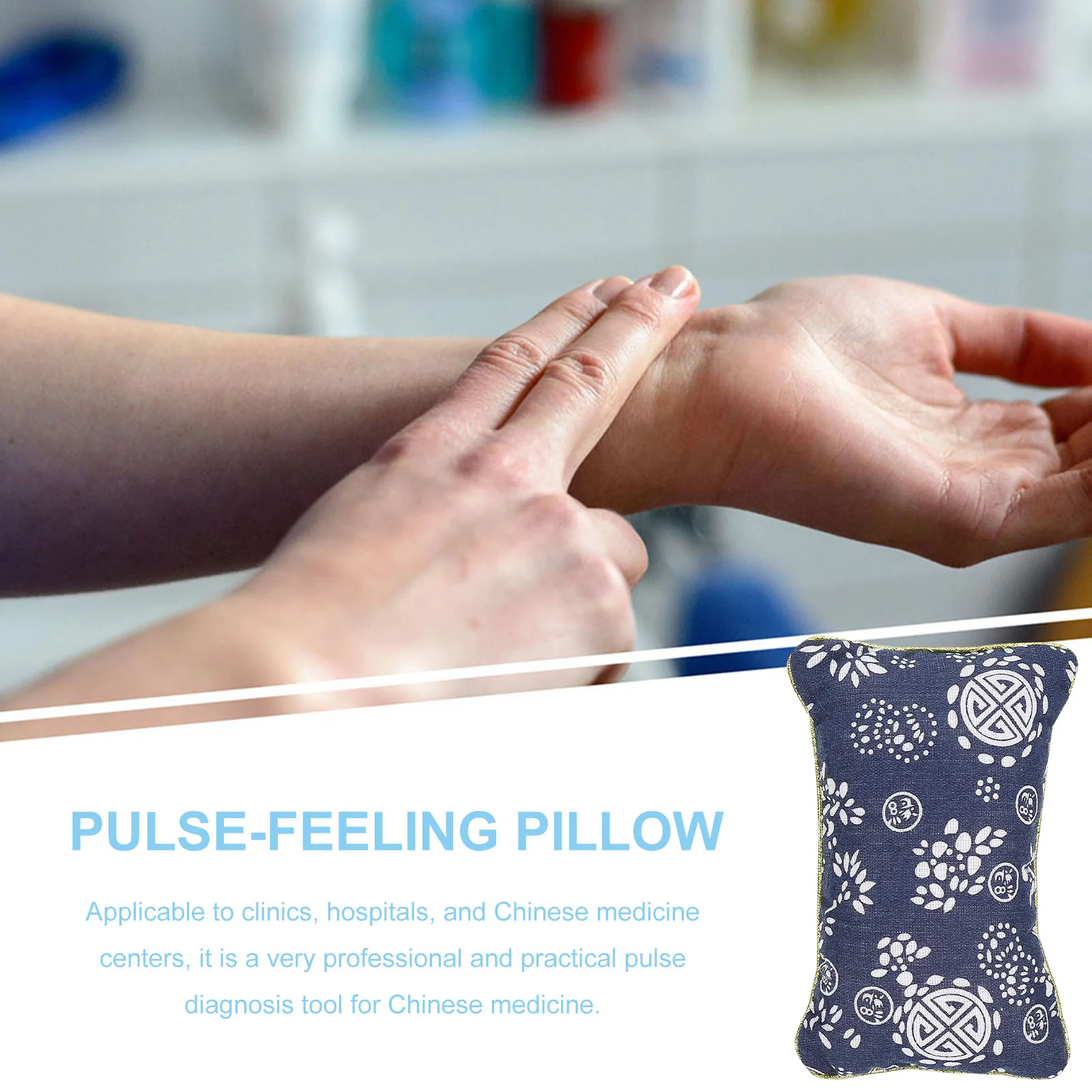 

2Pcs Supple Pulse Pillow High-Quality Cotton Pulse Diagnosis Pillow for Traditional Chinese Medicine Portable Diagnostic Cushion